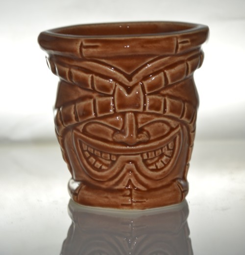 Tiki Mug 'Kukona' - brown - Tiki Farm