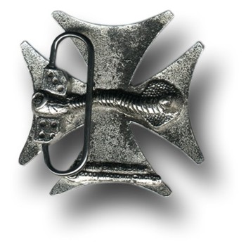 Buckle Spider Web in Iron Cross