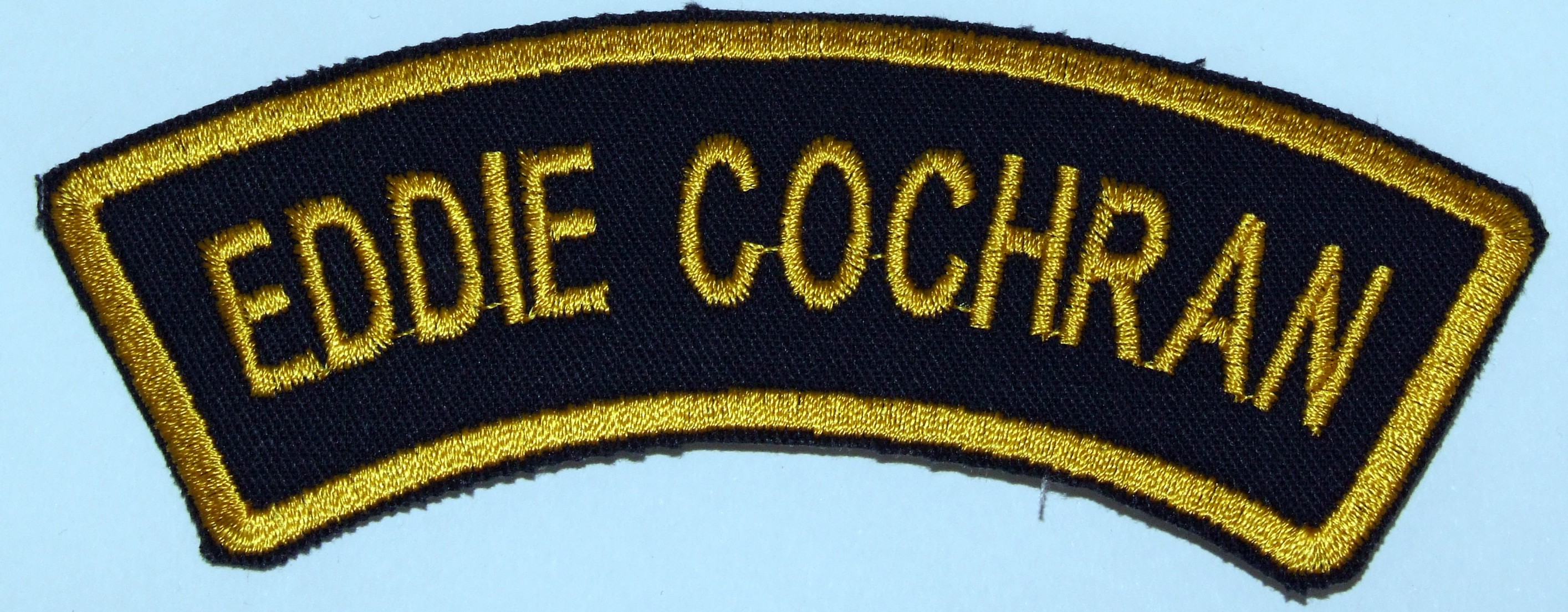 Patch 'Eddie Cochran' / Schriftzug