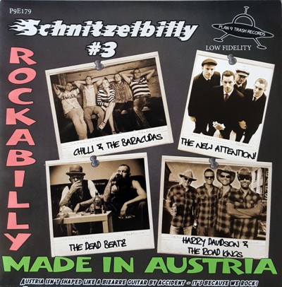 V/A Schnitzelbilly #3 - Rockabilly Made in Austria 7" Single Vinyl Purple