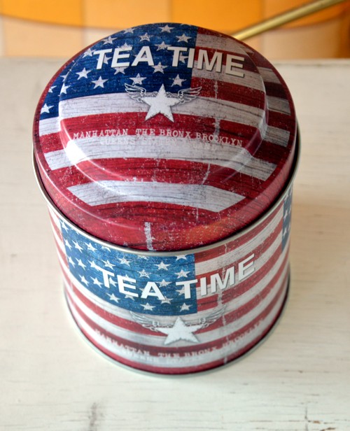 Vorratsdose USA - Tea Time - Metall